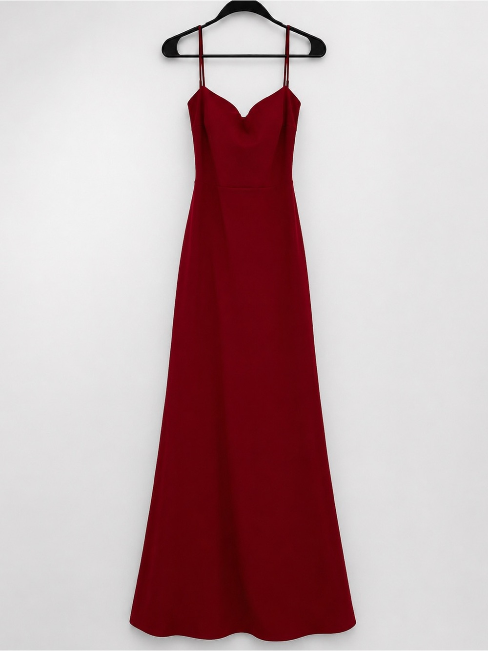 Burgundy Gown
